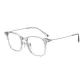 07EF Transparent Gray Blue Frame with Silver Legs