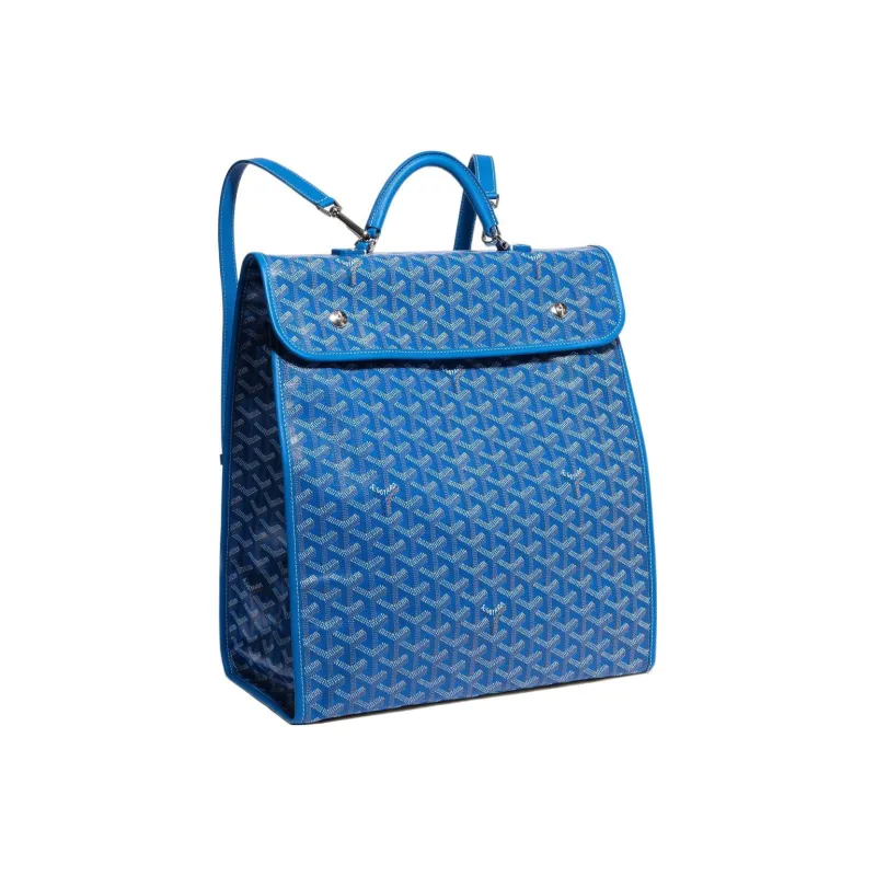GOYARD Canvas With Calfskin Handbag Backpack Medium Size Unisex 11 Colors-36
