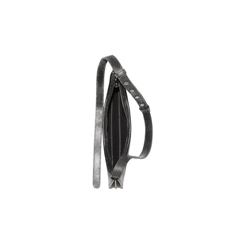 Acne Studios Cow Leather Handbag, Shoulder Bag Women's Black-2
