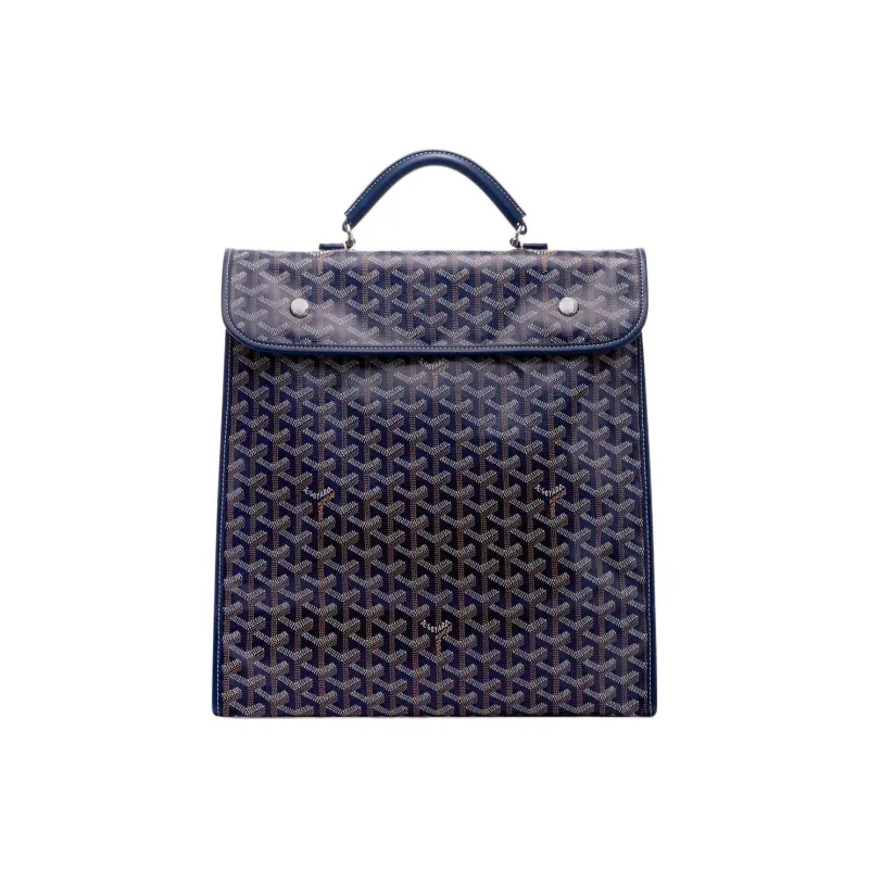 GOYARD Canvas With Calfskin Handbag Backpack Medium Size Unisex 11 Colors-43