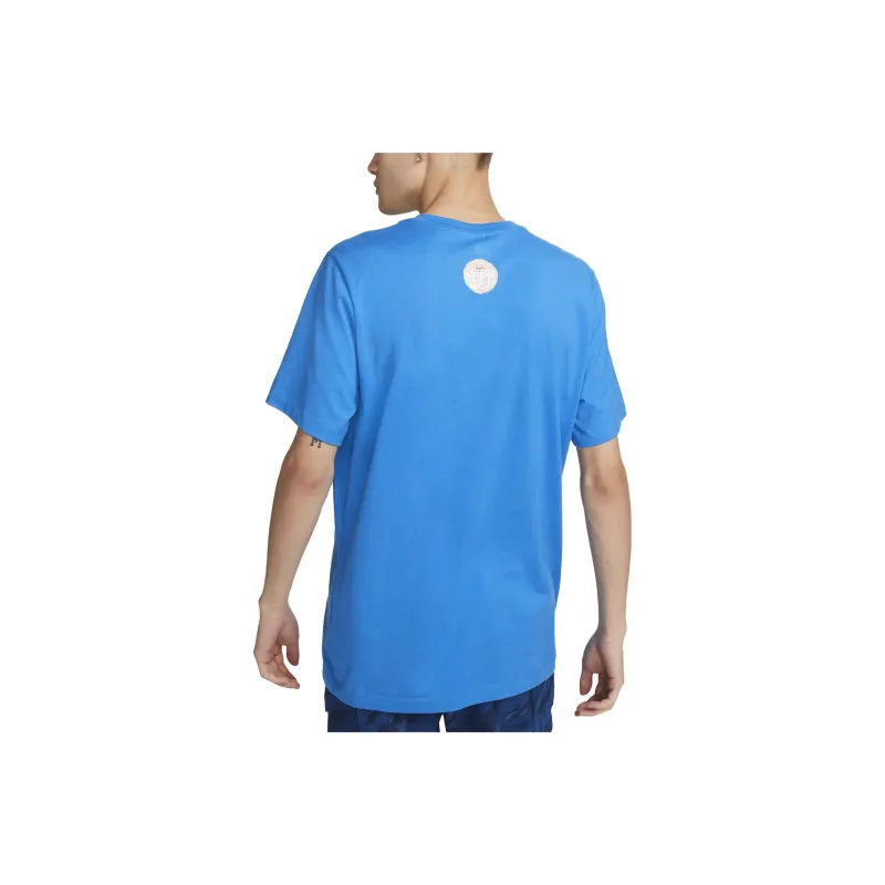Nike T Shirts Men Blue-1