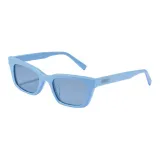 Milk Blue Frame with Blue Lens