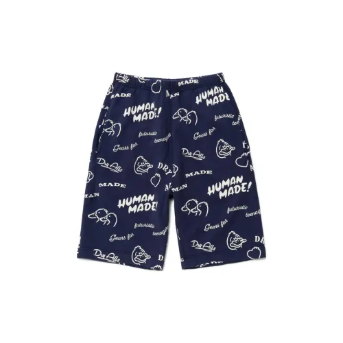 HUMAN MADE Casual Shorts Men Navy Blue