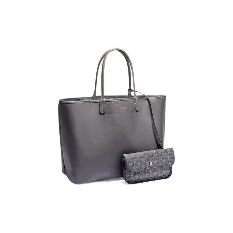 GOYARD Anjou Canvas With Leather Tote Shopping Bag Shoulder Bags Handbags Small Size Unisex 11 Colors-21