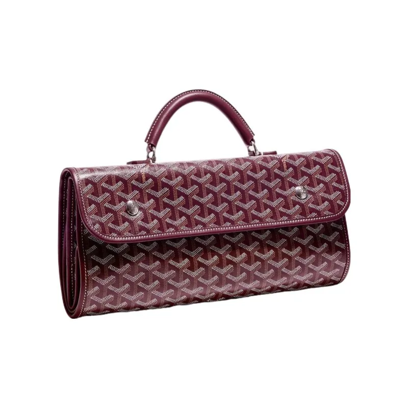GOYARD Canvas With Calfskin Handbag Backpack Medium Size Unisex 11 Colors-52