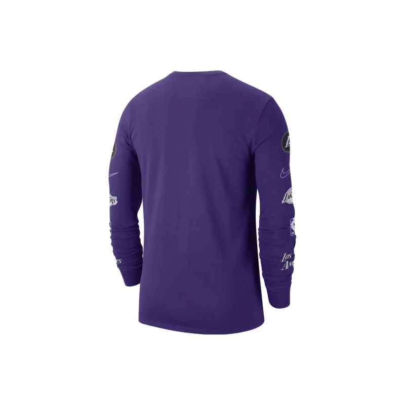 Nike Nba Los Angeles Lakers L/S T shirt-1