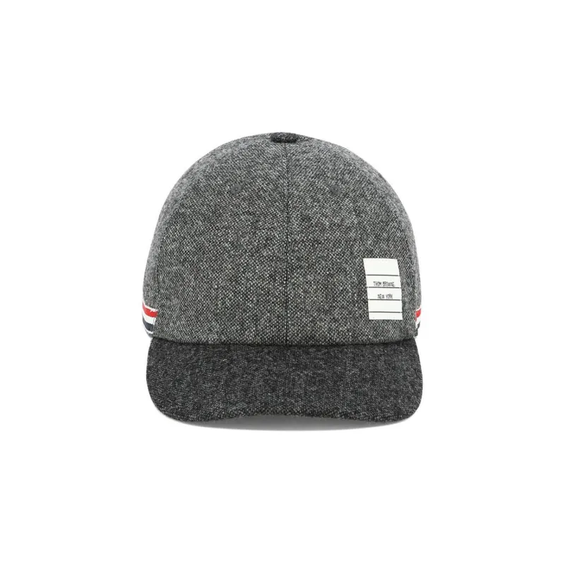 THOM BROWNE 4 Bar Rwb Baseball Cap-0