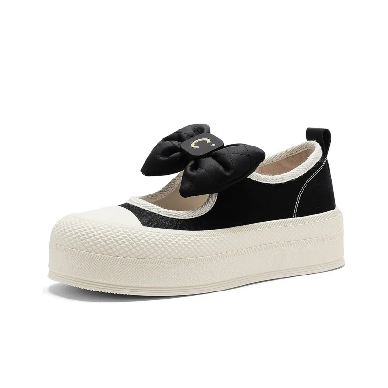 C°BANNER Platform Shoes Women's Black-1