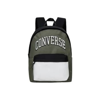 Converse Polyester Backpack Unisex Gray Olive