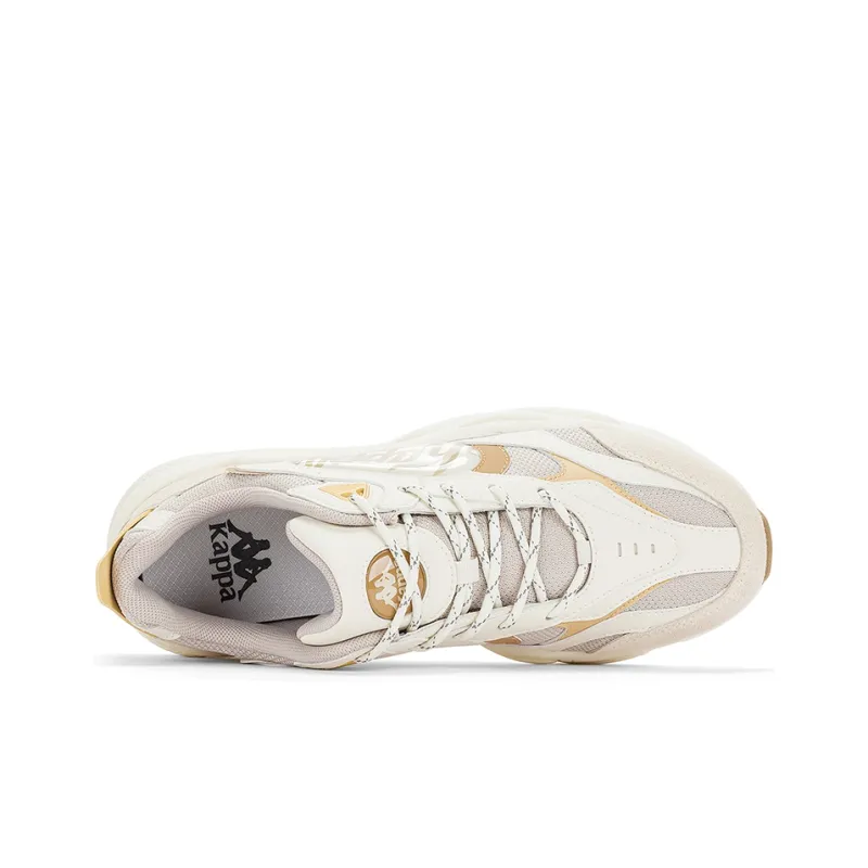 Kappa Low-Top Sports Casual Shoes Unisex White Gray-4