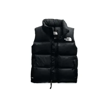 Black north face puffer vest online