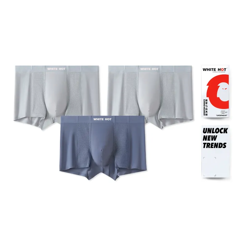 WHITE HOT Men Underpants-8