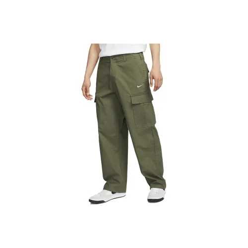 Nike Knitted Sweatpants Men Olive Green