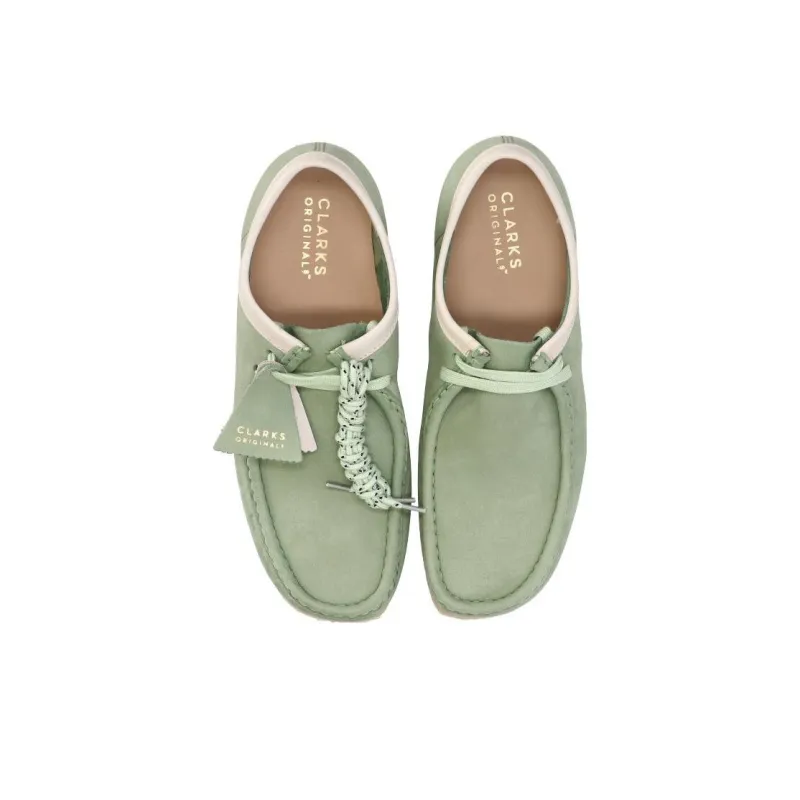 Clarks Originals Wallabee Pale Green-3
