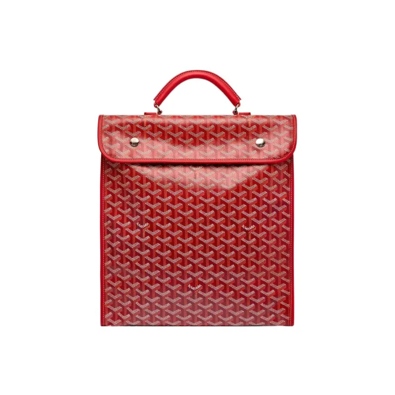 GOYARD Canvas With Calfskin Handbag Backpack Medium Size Unisex 11 Colors-7
