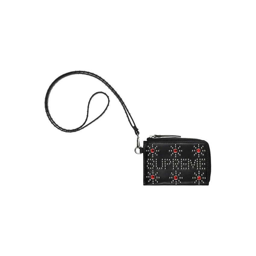 Supreme Black Wallets Card Holders on Sale & Authentic - POIZON