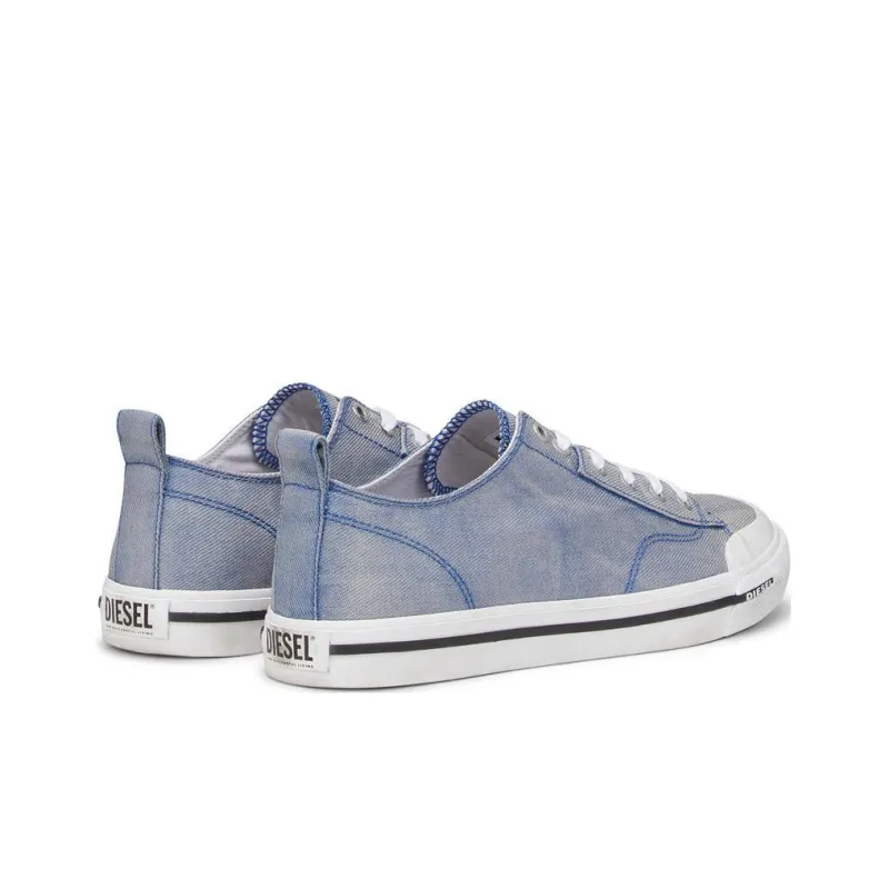 DIESEL Stylish Skateboarding Shoes Women's Blue-4