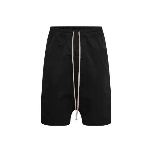 RICK OWENS Casual Shorts Men Black