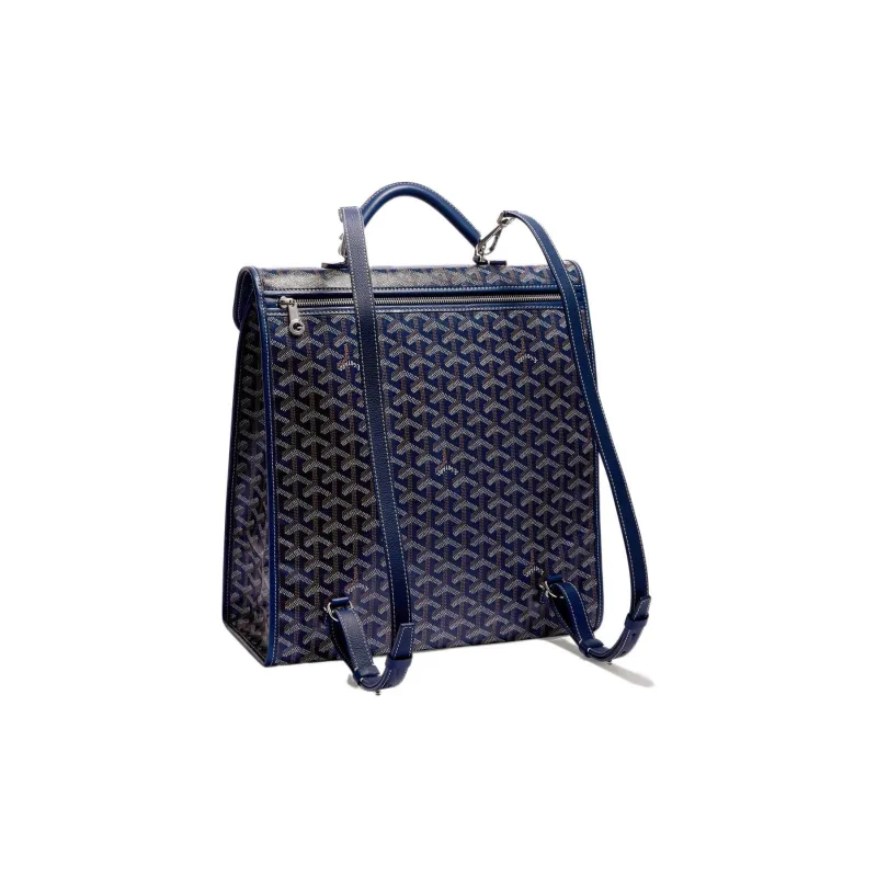 GOYARD Canvas With Calfskin Handbag Backpack Medium Size Unisex 11 Colors-44
