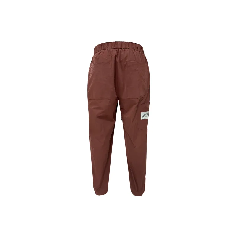 Ricky Tenko Casual Pants Unisex Brick Red-1