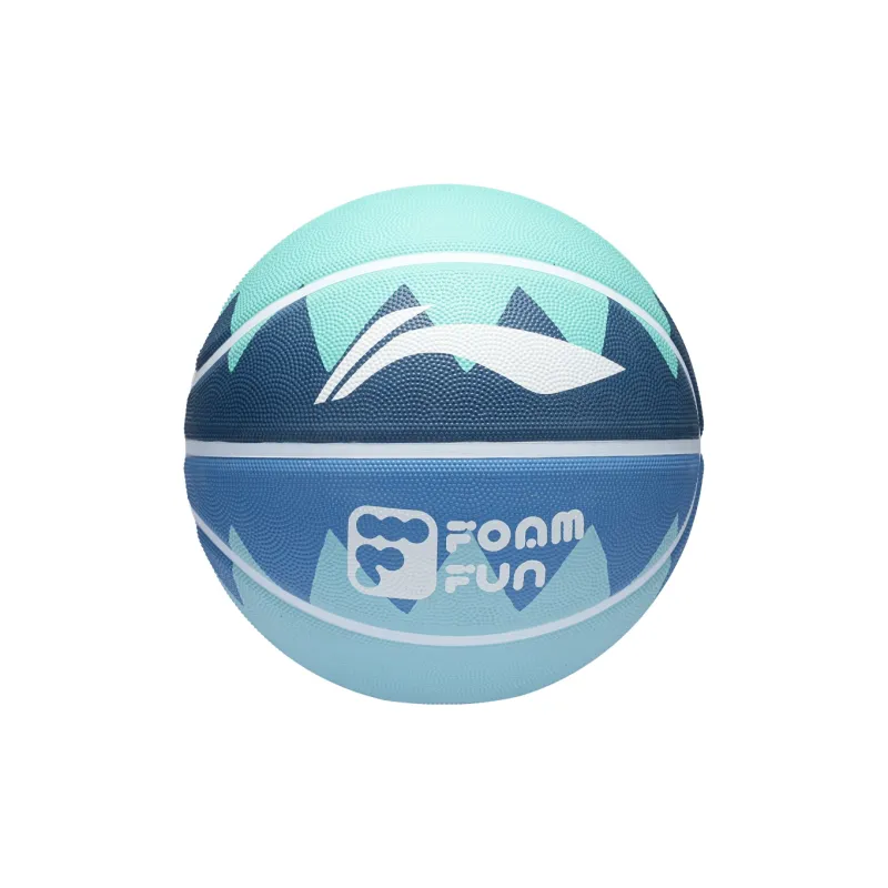 LiNing Rubber Basketball Blue Size 7 Training Unisex-9