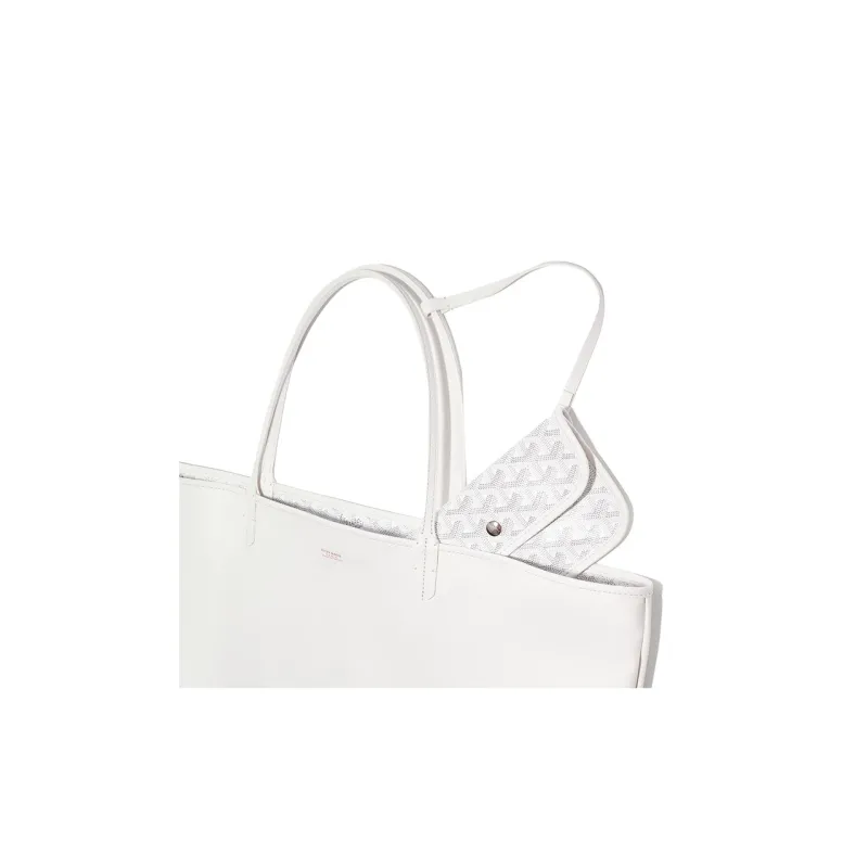 GOYARD Anjou Canvas With Leather Tote Shopping Bag Shoulder Bags Handbags Large Size Unisex 11 Colors-65