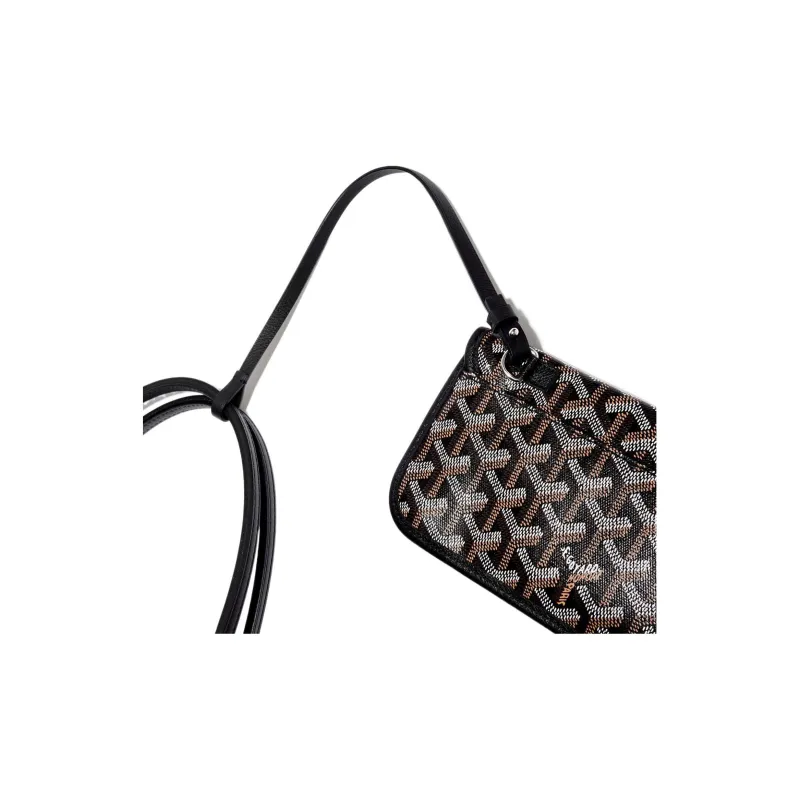 GOYARD Anjou Canvas With Leather Tote Shopping Bag Shoulder Bags Handbags Large Size Unisex 11 Colors-11