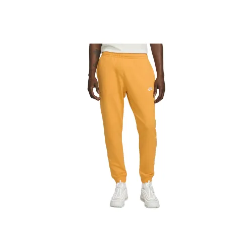 Nike Knitted Sweatpants Men Orange