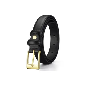 FREE RABBITⅡ Gold Pin Buckle Belt Casual And Versatile Width 2.0cm Women's