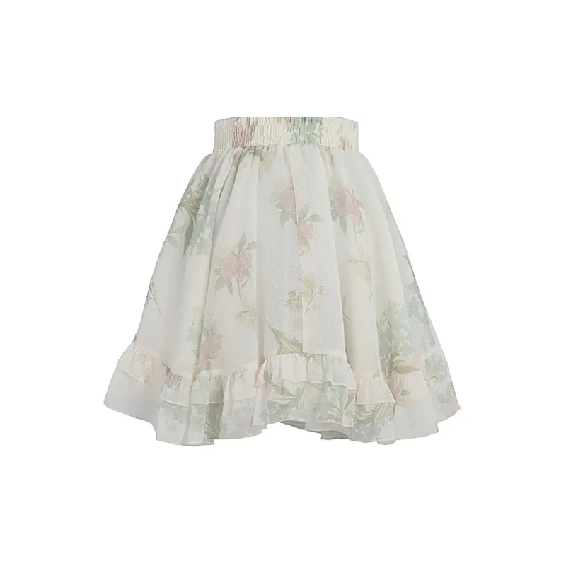 SNBL Casual Short Skirts Women's Apricot-1