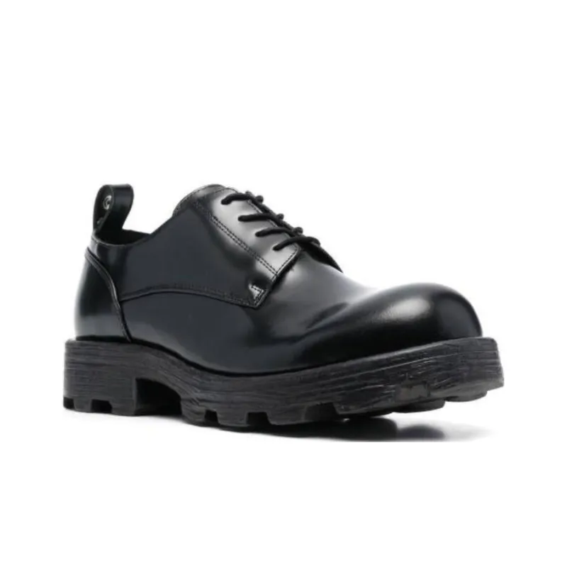 DIESEL D-Hammer Leather Oxford Shoes-2