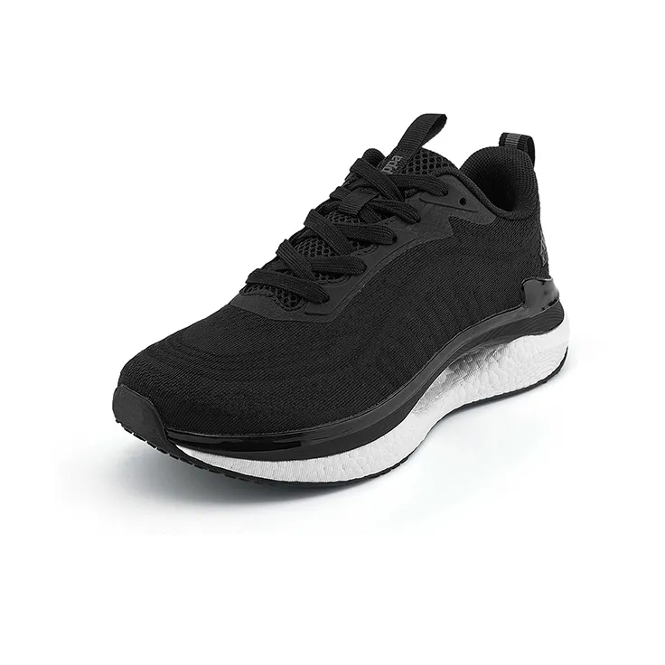 Kappa Low Top Running Shoes Unisex Black-1