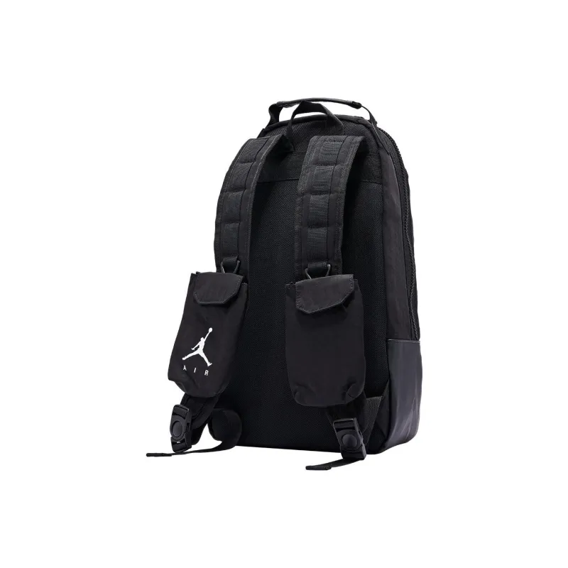 Jordan Polyester Backpack Regular Unisex Black-4