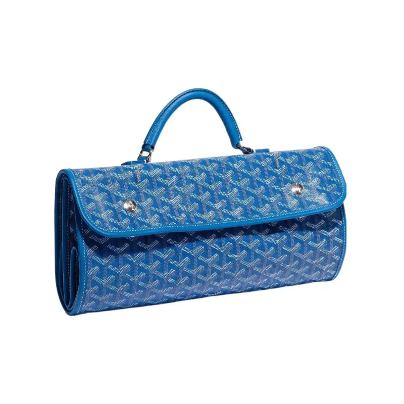 GOYARD Canvas With Calfskin Handbag Backpack Medium Size Unisex 11 Colors-40