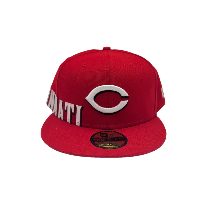 New Era Retro On Field Cincinnati S Home 59Fifty Fitted Hat-1