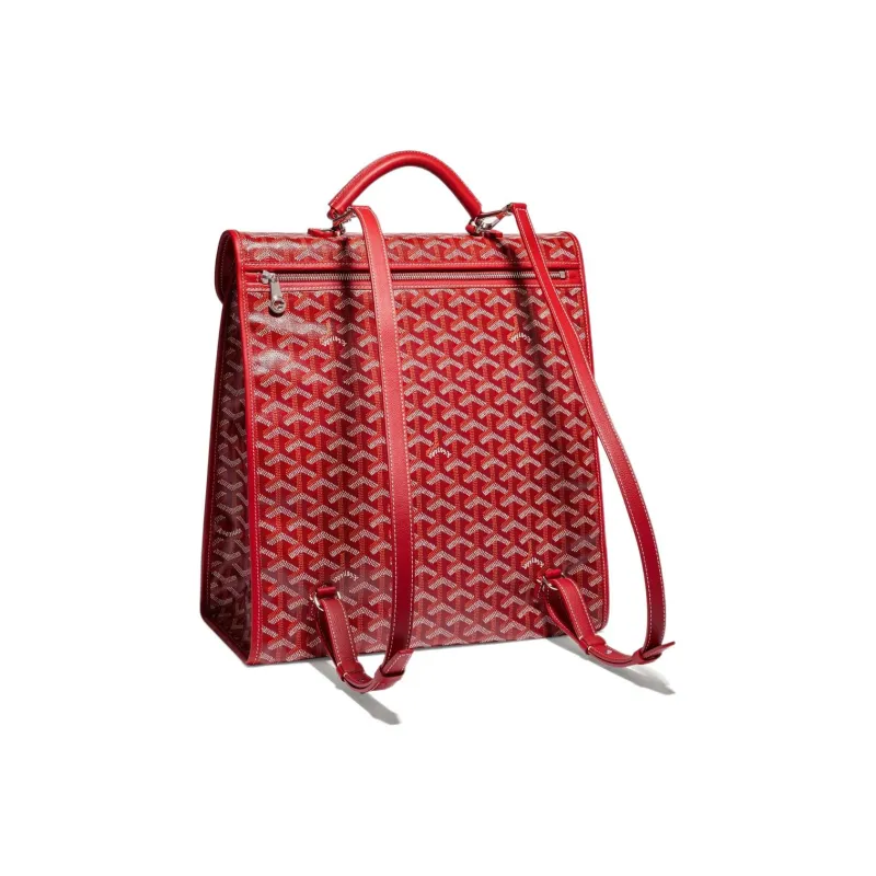 GOYARD Canvas With Calfskin Handbag Backpack Medium Size Unisex 11 Colors-8