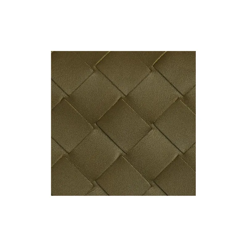 Bottega Veneta Cow Leather Wallet, Card Holder Men's Moss Green-3