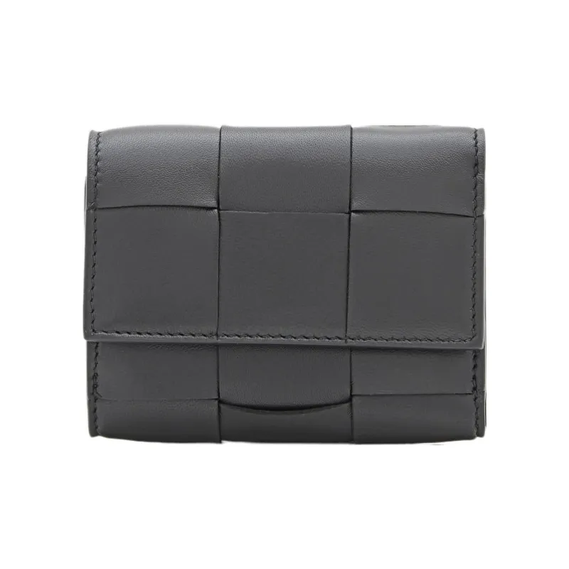 Bottega Veneta Cassette Tri-Fold Zip Wallet-0