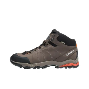 SCARPA Moraine Anti-Slip Wear-Resistant Mid-Top Outdoor Shoes Men's Brown