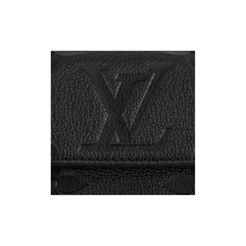 LOUIS VUITTON Wallet On Chain Ivy Black-5