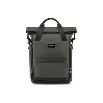 SAMSONITE Fabric Backpack Large Size Unisex Gray Green