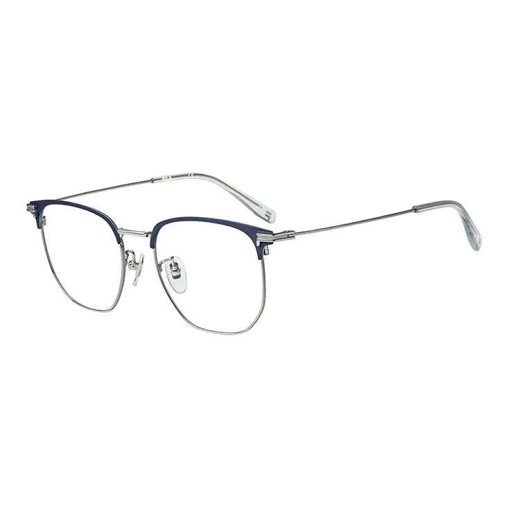 FILA Alloy Irregular Shape Eyeglass Frames Unisex Black Frame-5