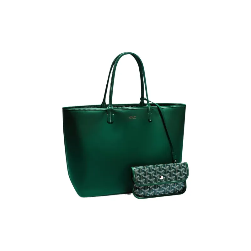 GOYARD Anjou Canvas With Leather Tote Shopping Bag Shoulder Bags Handbags Small Size Unisex 11 Colors-56