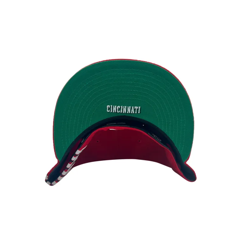 New Era Retro On Field Cincinnati S Home 59Fifty Fitted Hat-6