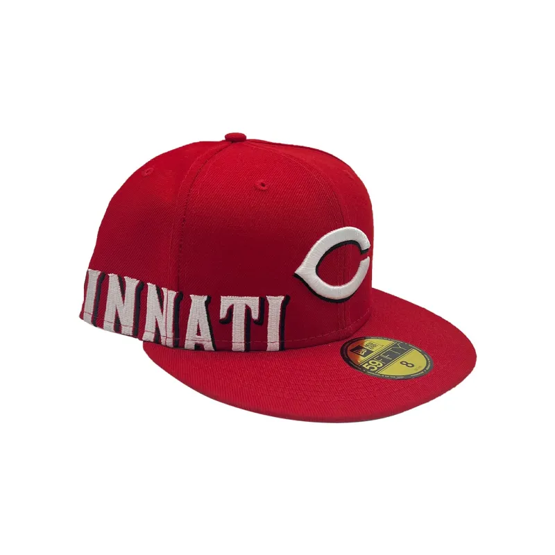 New Era Retro On Field Cincinnati S Home 59Fifty Fitted Hat-2