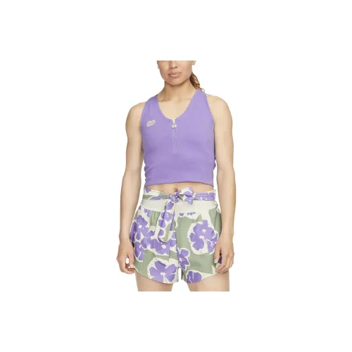 Nike Tank Tops Women's Purple