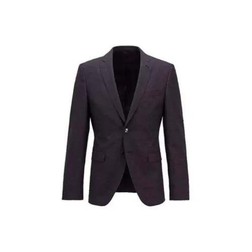 HUGO BOSS Business Suits Men Gray