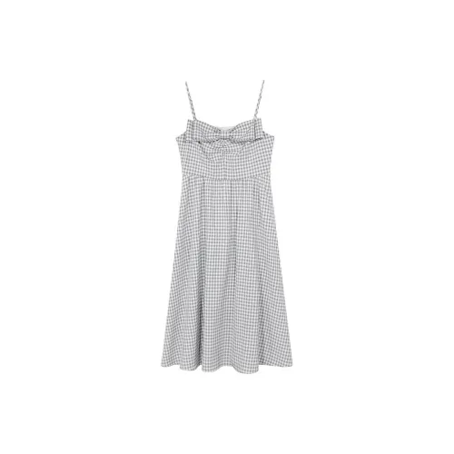 3COLOUR Slip Dresses Women's Milk White