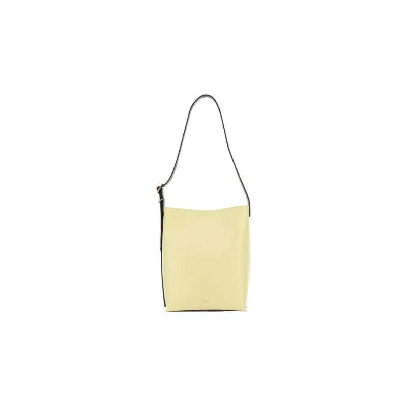JIL SANDER Smooth Calf Leather One Shoulder Handbag Regular Women's Multicolor-0