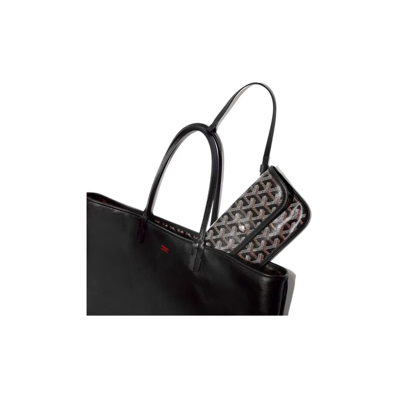 GOYARD Anjou Canvas With Leather Tote Shopping Bag Shoulder Bags Handbags Small Size Unisex 11 Colors-2
